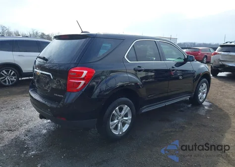 2016 Chevrolet Equinox Ls z USA, uszkodzony, nr VIN 2GNFLEEK9G6135897